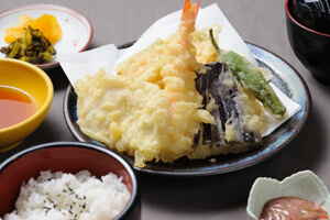 天ぷら定食B